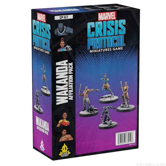 Crisis Protocol:  Wakanda Affiliation Pack