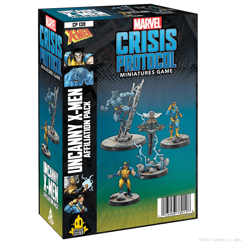 Crisis Protocol:  Uncanny X-Men Affiliation Pack