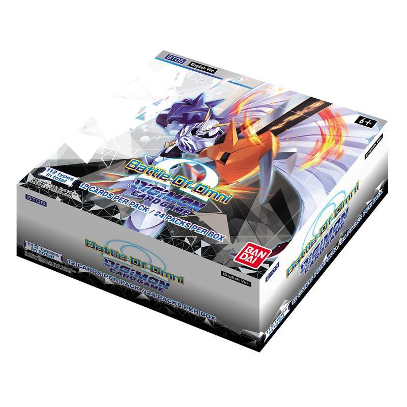 Digimon Card Game - Battle Of Omni Booster Display BT05 (24 Packs)