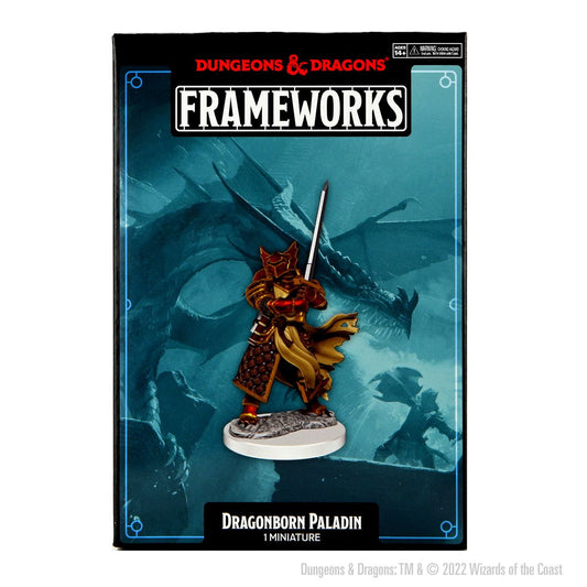 D&D Frameworks: Dragonborn Paladin Male
