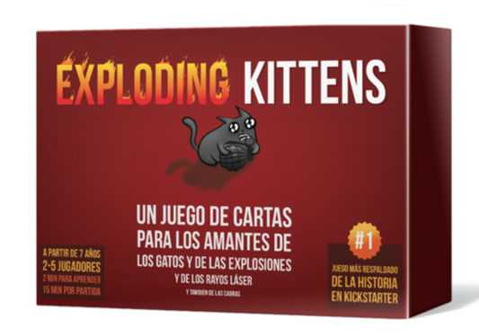 Exploding Kittens - Streaking Kittens Board Game - Asmodee Italia