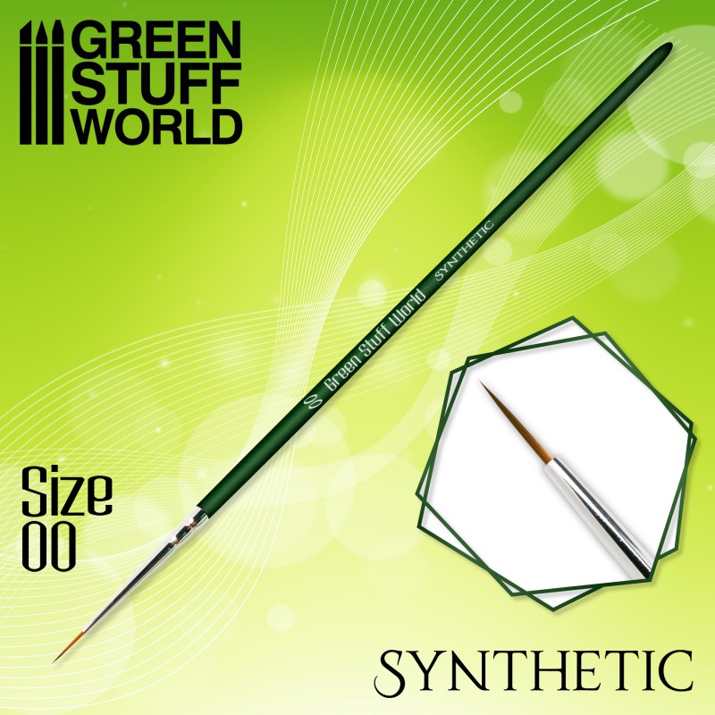 Green Stuff World - Pincel redondo sintético