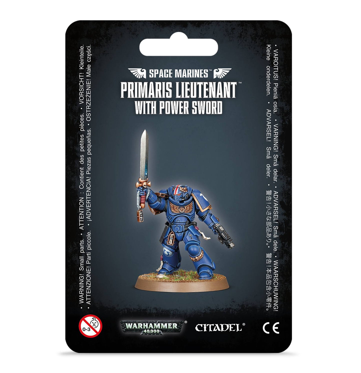 Teniente Primaris con espada de energía/ Primaris Lieutenant with Power Sword