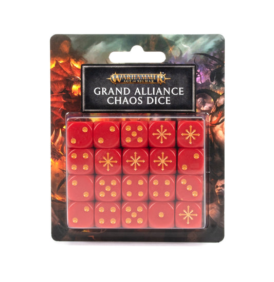 Dados de la Gran Alianza Caos / Grand Alliance Dice Set