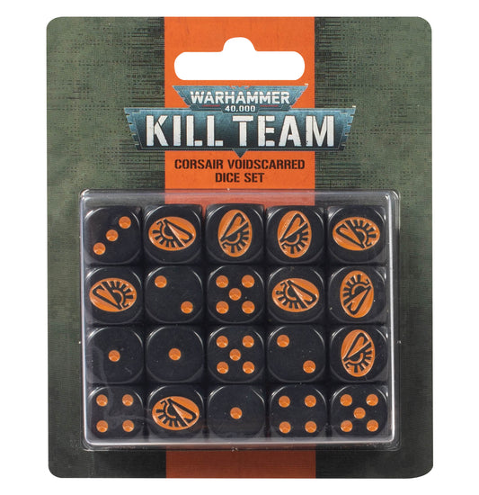 Kill Team: juego de dados de los Corsarios del Vacío / Voidscarred dice set