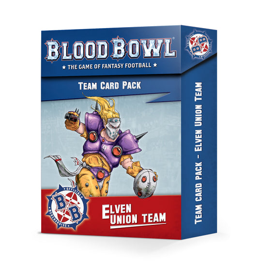 Blood Bowl Elven Union Team Card Pack (Inglés)