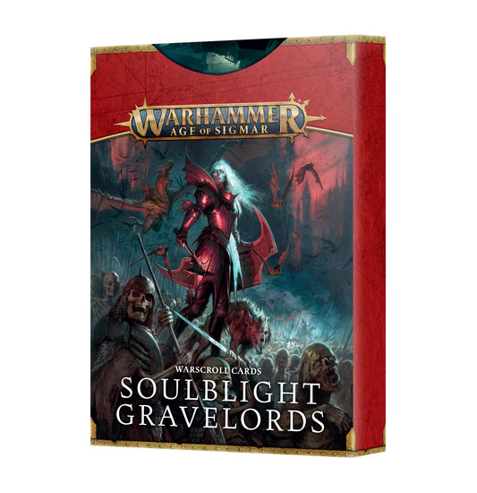 Warscroll Cards: Soulblight Gravelords (castellano)