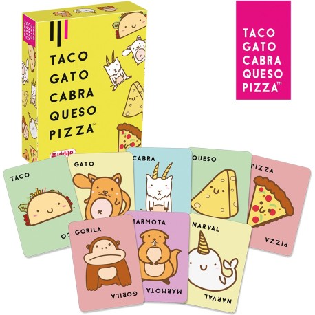 Taco, Gato, Cabra, Queso, Pizza