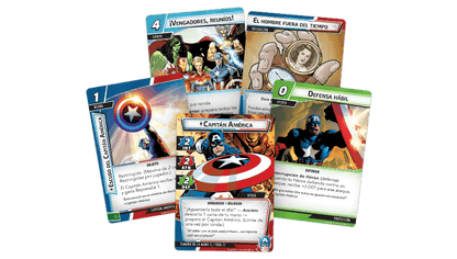 Marvel Champions: Capitán América - Pack de Héroe