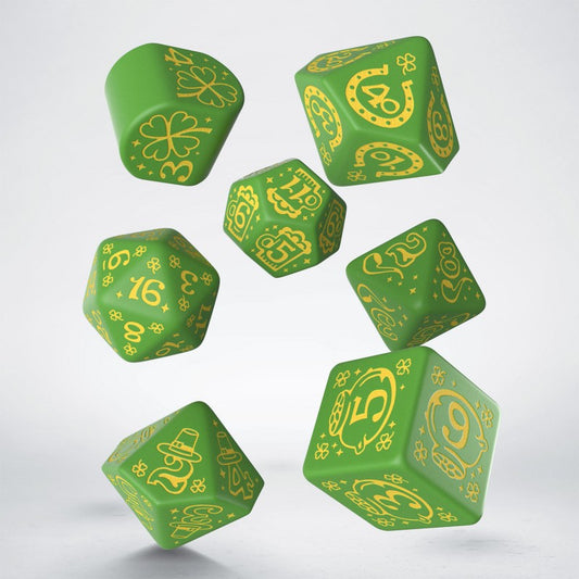 St. Patrick Modern Dice Set: Lucky Charm