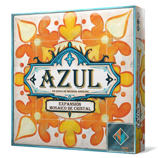 Azul - Mosaico de cristal