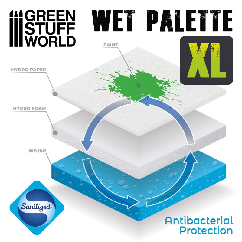 Paleta Húmeda XL - Green Stuff World