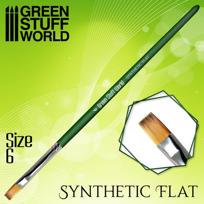Green Stuff World - Pincel plano sintético
