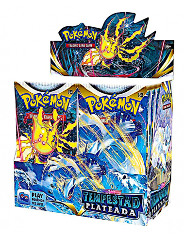 Pokémon TCG - Caja de sobres Tempestad Plateada (36 sobres) (Español)