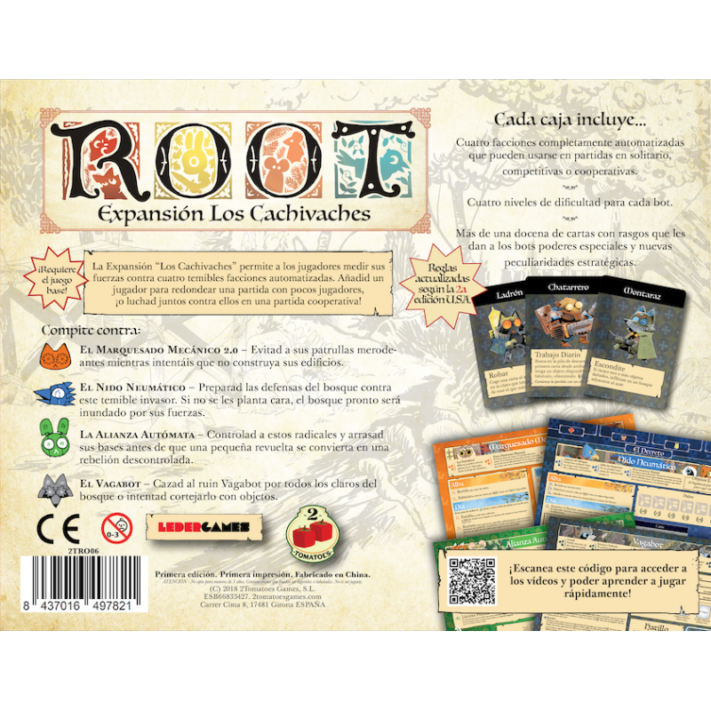 Root: expansión Los Cachivaches