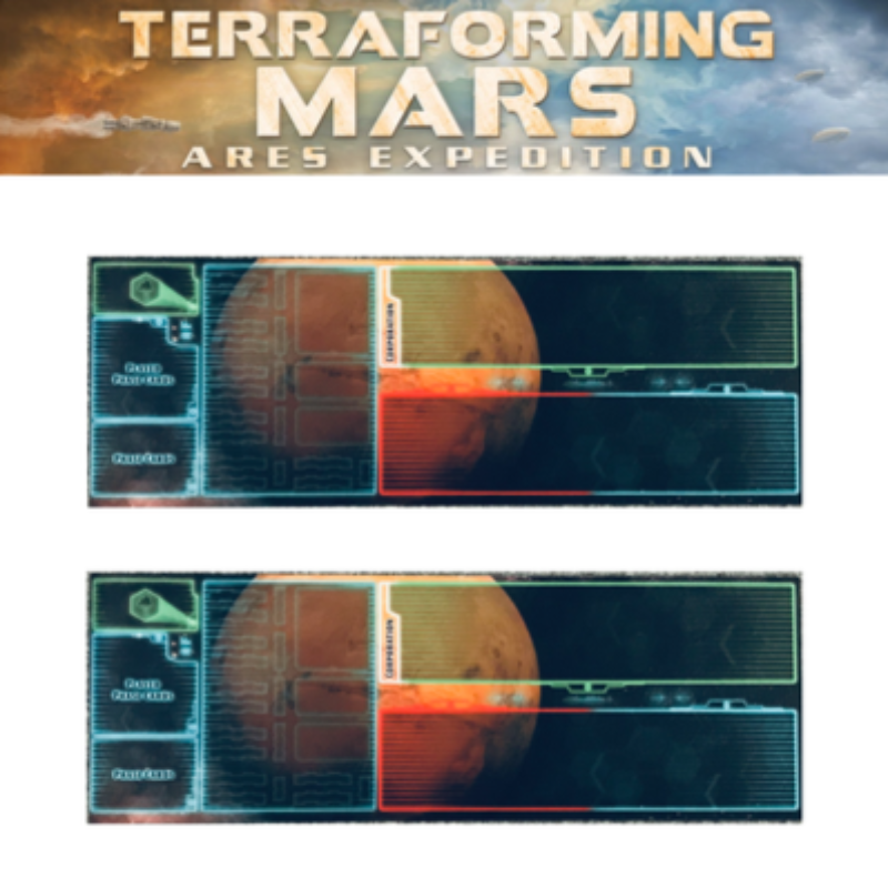 Terraforming Mars - Expedición Ares: Tapete de Neopreno (2 uds)
