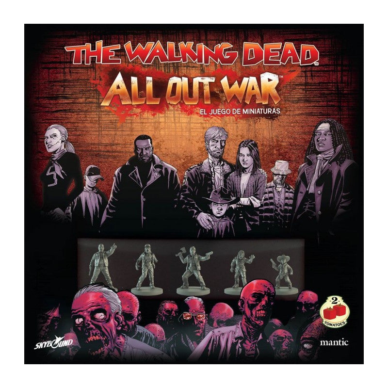 The Walking Dead: All Out War  - Caja básica