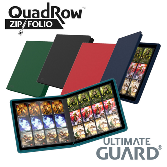 Ultimate Guard - Álbum QuadRow Zipfolio 480 - 24-Pocket