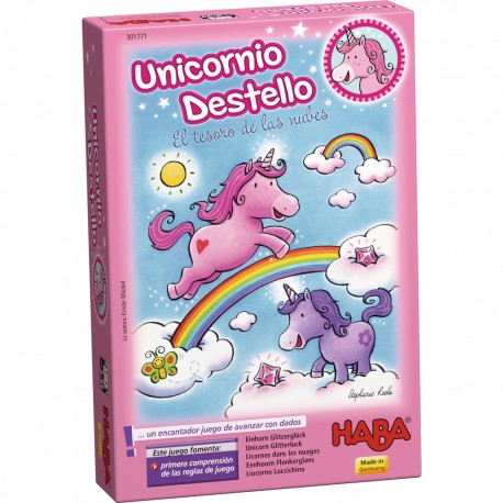 Unicornio destello - El tesoro de las nubes