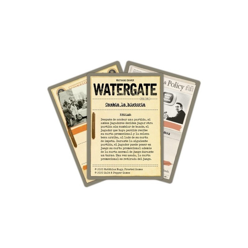 Watergate Segunda Edición + Promo Cambia la Historia