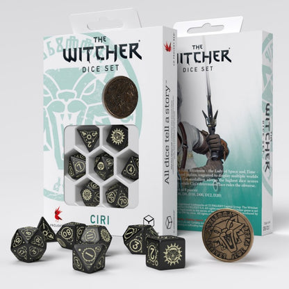 The Witcher Dice Set. Ciri - The Zireael