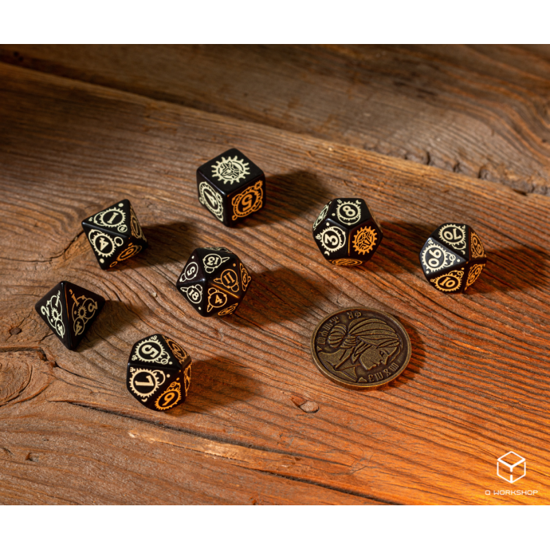 The Witcher Dice Set. Ciri - The Zireael