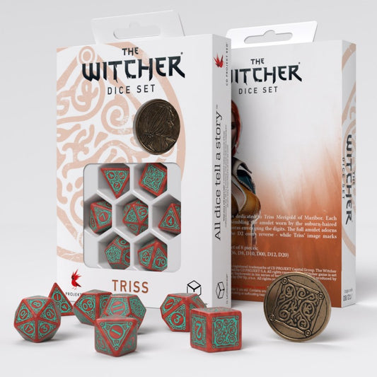 The Witcher Dice Set. Triss - Merigold the Fearless